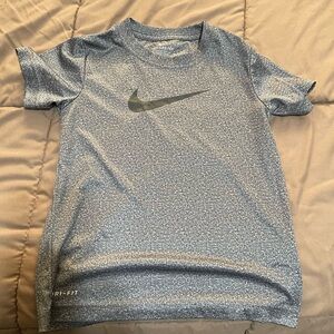 Nike Blue-Gray Heather Dri-FIT Short Sleeve Tee